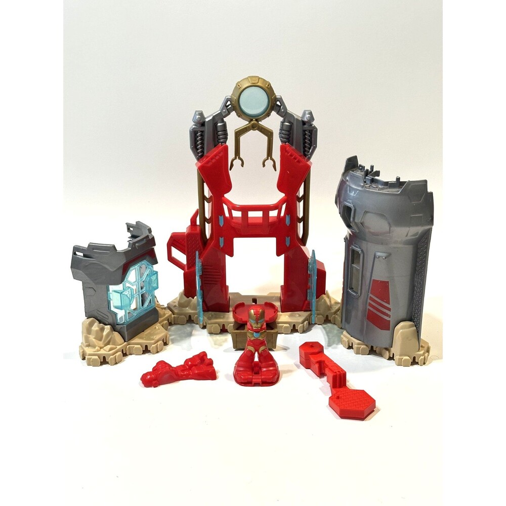 Playskool Marvel Super Hero Adventures IRON MAN ARMOR Playset from Fortress